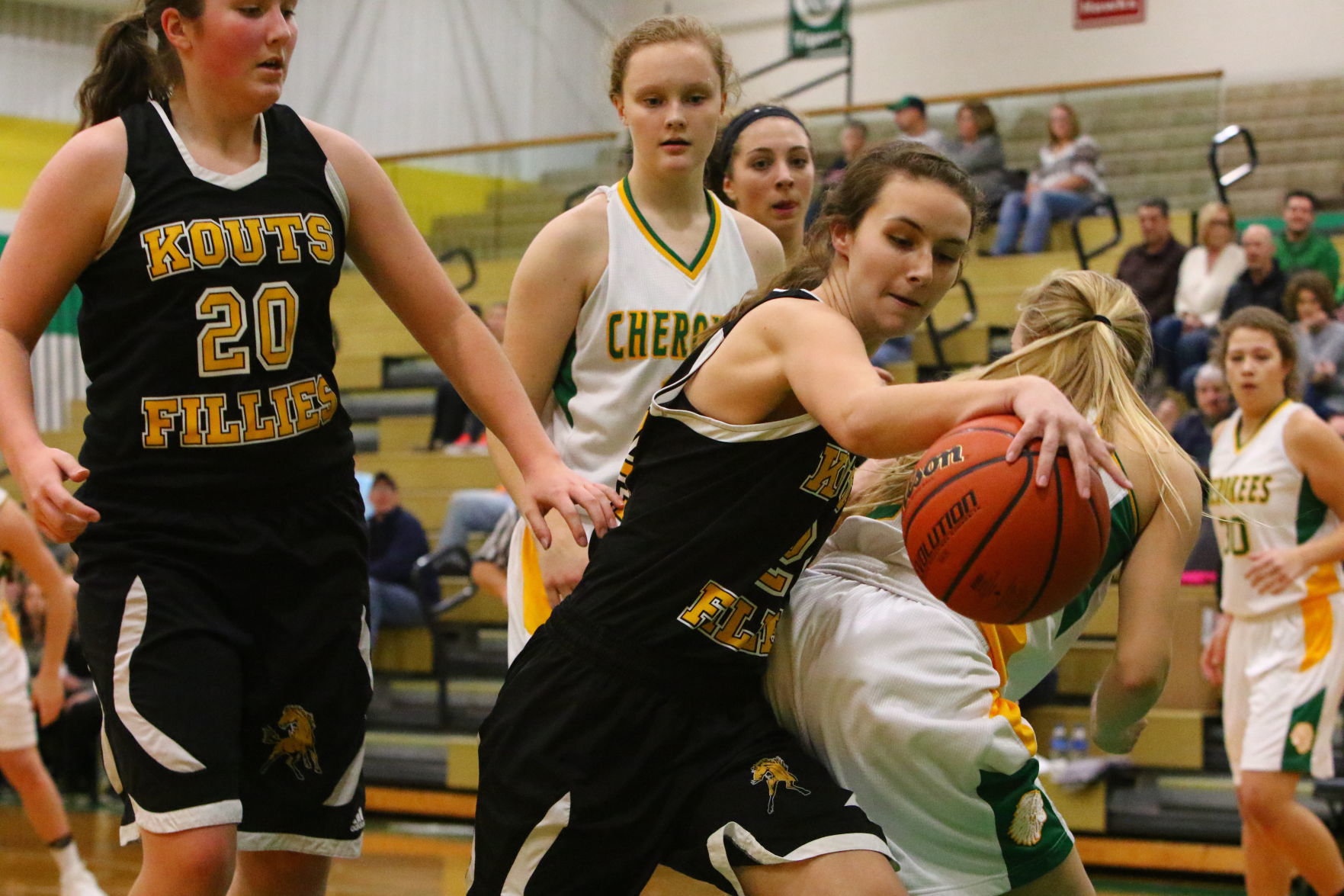 Girls Basketball Sectionals - Kouts vs. Morgan Township